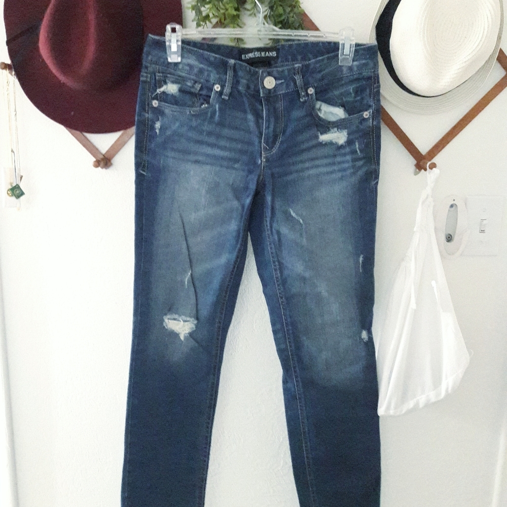 Express skinny jeans